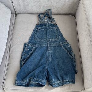 Vintage Bill Blass Denim Overall Shorts